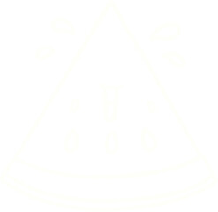 Watermelon Chalk Drawing