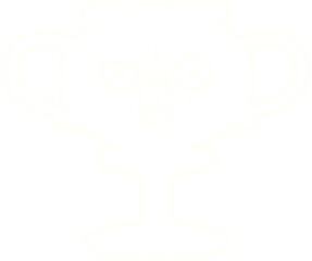 Trophy Chalk Drawing