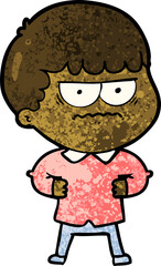 hand drawn cartoon illustration