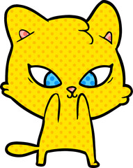 cute cartoon cat
