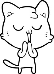 cartoon cat singing