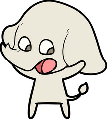 cute cartoon elephant