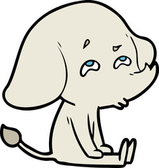 cartoon elephant remembering