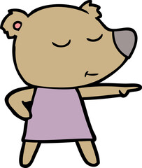 bear cartoon chraracter