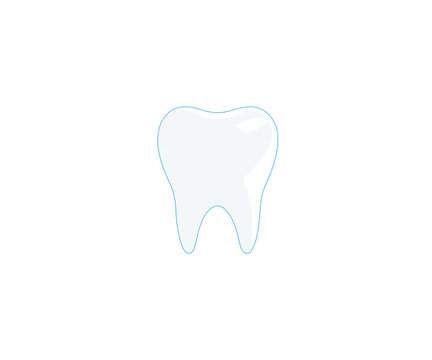 Tooth dental logo teth symbol vector design