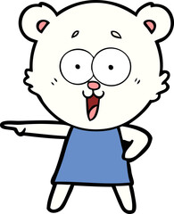 polar bear cartoon