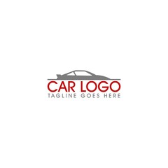 Auto car logo design. Car logo template isolated on white background