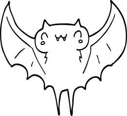 cartoon bat
