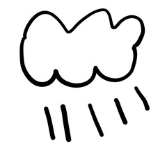 Children's line drawings, symbols