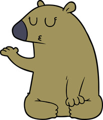 bear cartoon chraracter