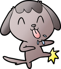cute cartoon dog