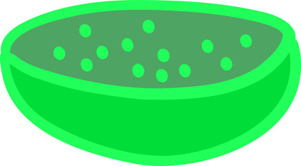 Cat bowl with food