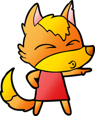fox cartoon character