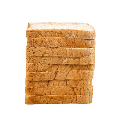 sliced bread isolated on transparent png