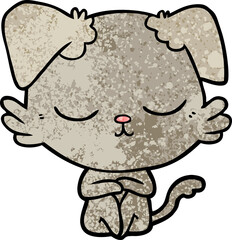 cute cartoon dog