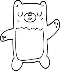 cartoon bear