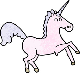cartoon unicorn
