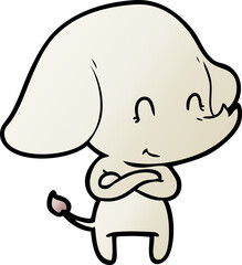 cute cartoon elephant
