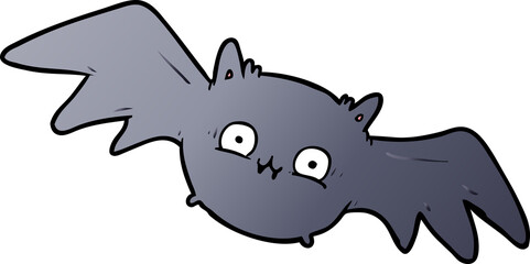 cartoon vampire halloween bat