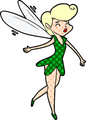 Obraz premium cartoon fairy