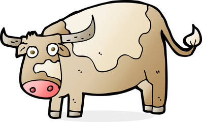 cartoon cow