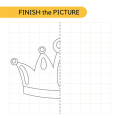 Finish the picture kids activity book