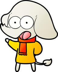 cute cartoon elephant