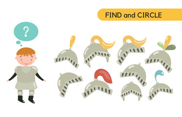 4 Knight  Find and circle