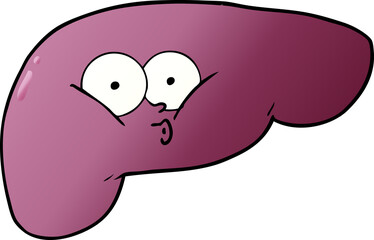 cartoon curious liver