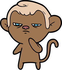 cartoon monkey