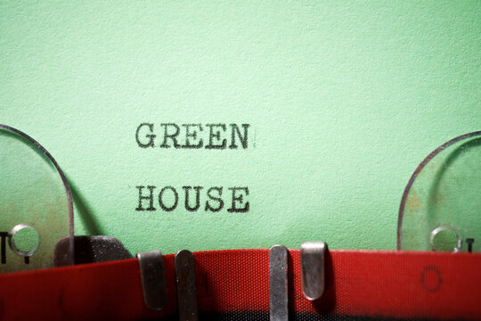 Green house text