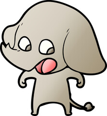 cute cartoon elephant