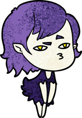 cartoon vampire girl