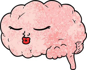 cartoon brain