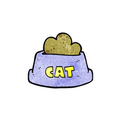 cartoon cat food