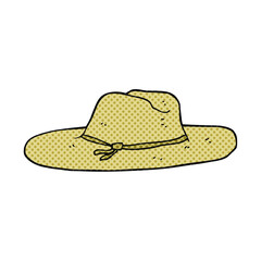 freehand drawn cartoon hat