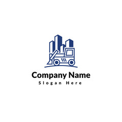 Construction logo for real estate business