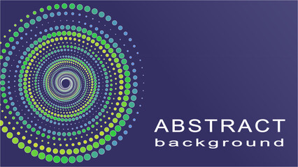 abstract background with circles Abstract blue gradient