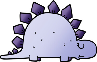 cartoon doodle prehistoric dinosaur