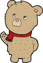 cartoon teddy bear