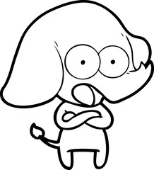 cute cartoon elephant