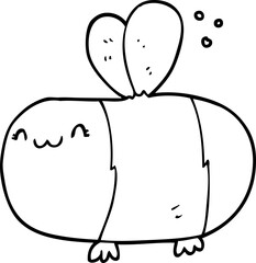 cute cartoon bee