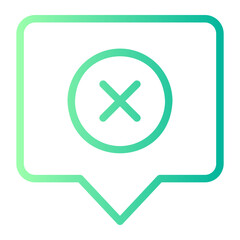 error message gradient icon