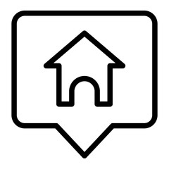 house line icon