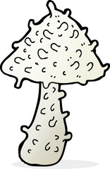 cartoon mushroom