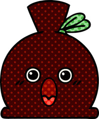 Obraz premium comic book style cartoon of a sack