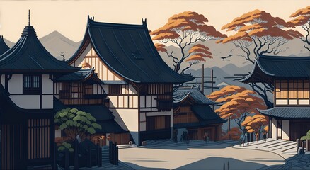 Landscape of Kyoto