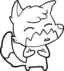 cartoon fox