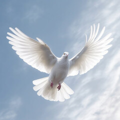 Obraz premium dove in the sky