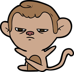 cartoon monkey